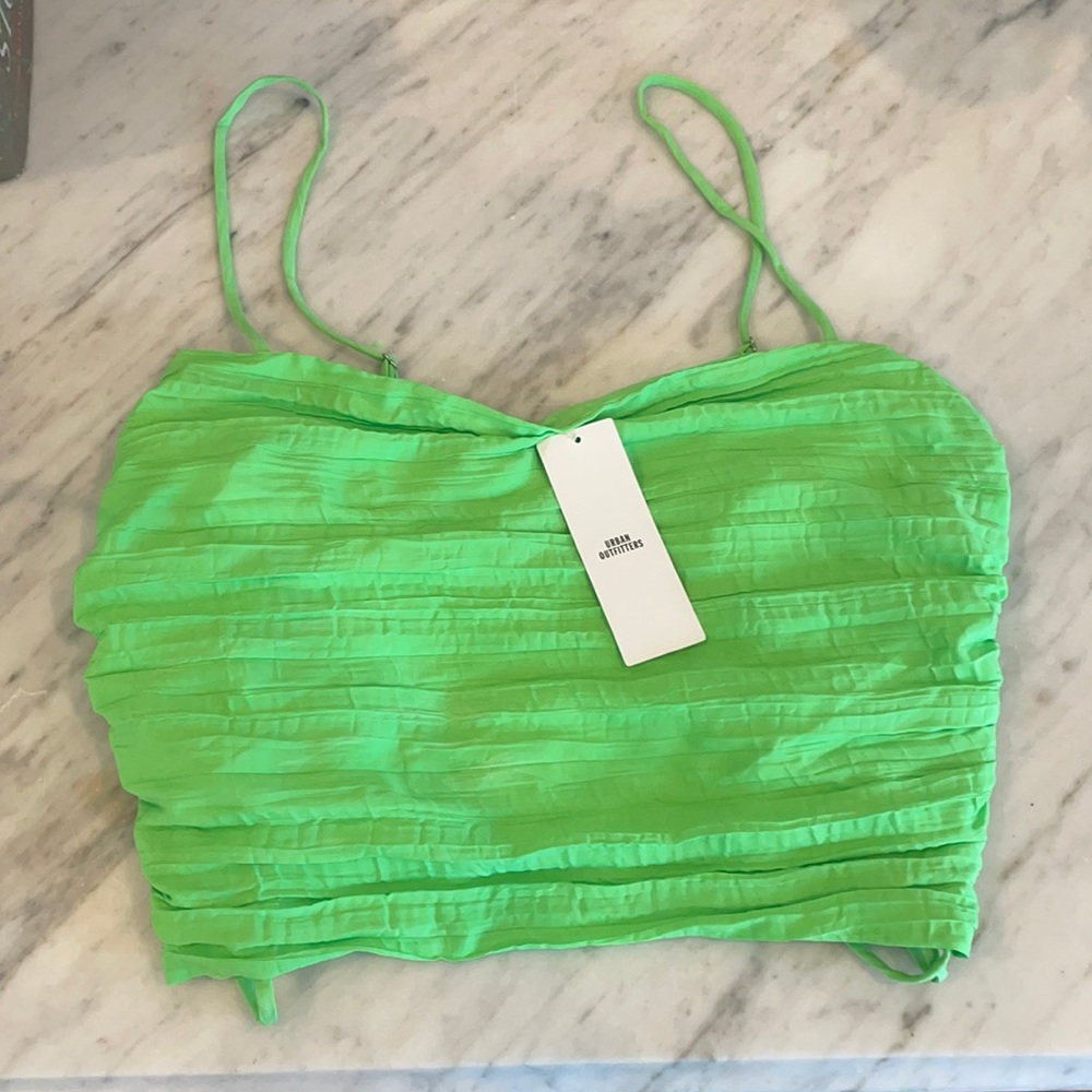 green neon top